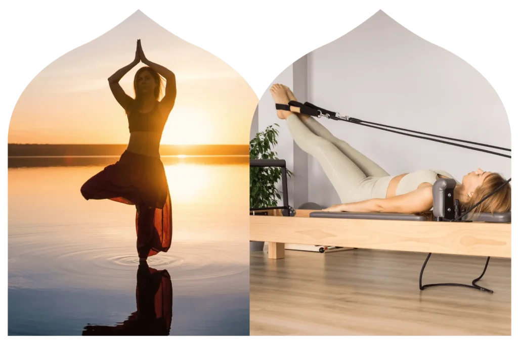 Diferencias entre yoga y pilates