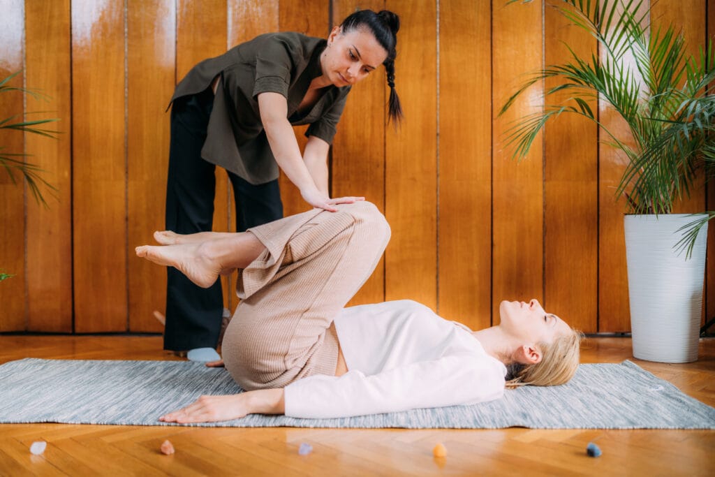 equilibrio hormonal con masaje thai